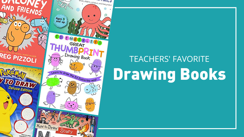  Tegnebøger til børn, der inspirerer unge kunstnere, anbefalet af lærere