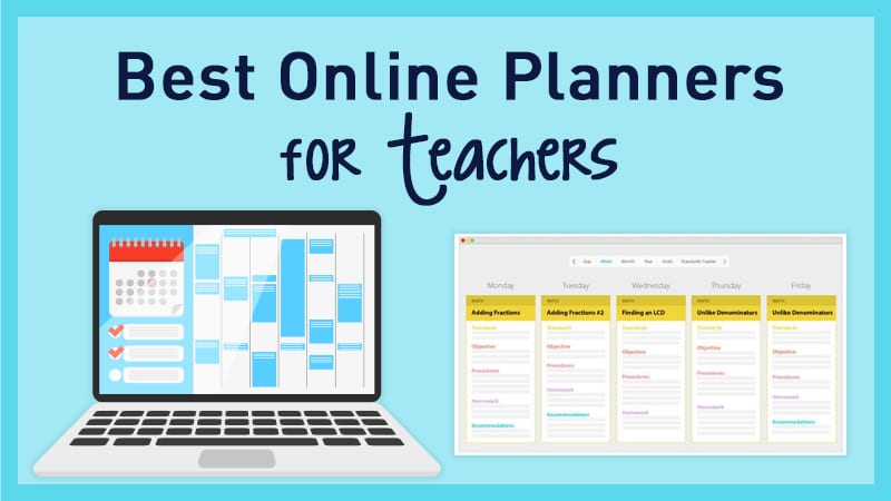  Cele mai bune planificatoare online recomandate de profesori - We Are Teachers