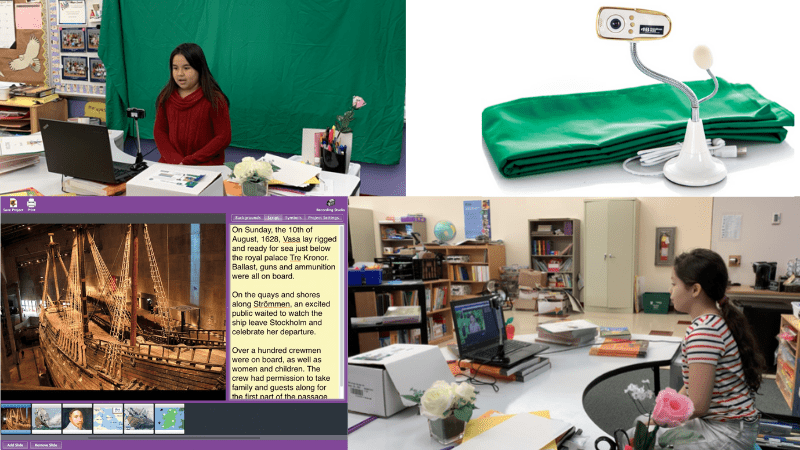  En grøn skærm er det tekniske værktøj til klasseværelset, du ikke vidste, du havde brug for